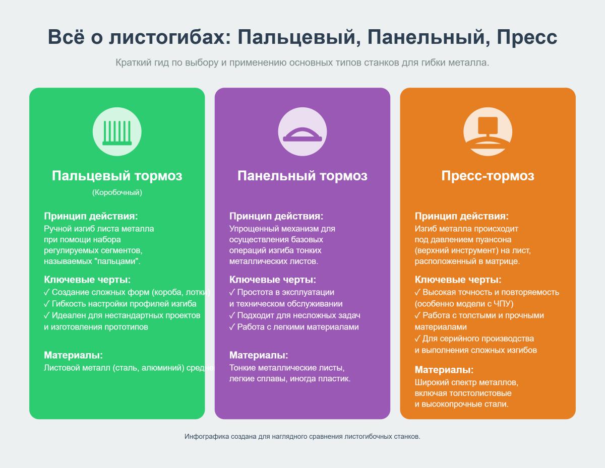 Понимание отгибающих станков, панельных станков и прессовых станков
