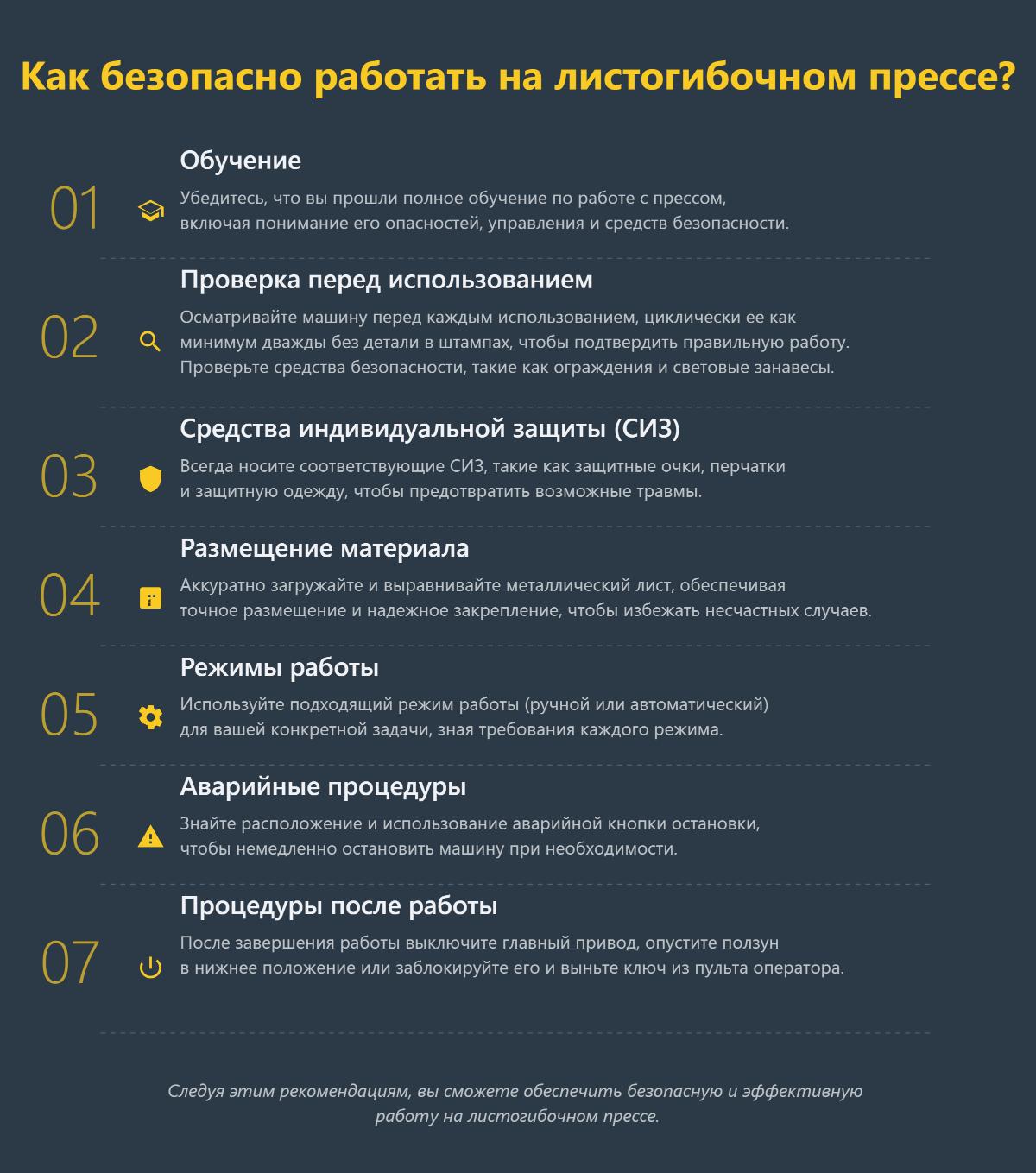 Полное руководство: безопасная эксплуатация и обслуживание гибочных станков